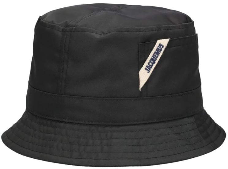Jacquemus Le Bob Ovalie Logo Bucket Hat