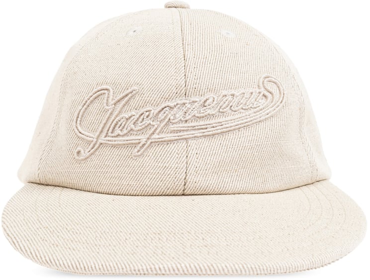 Jacquemus La Casquette Logo Embroidered Baseball Cap