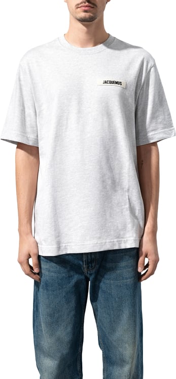 Jacquemus LE TSHIRT GROS GRAIN GREY