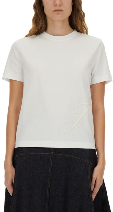 Jacquemus T-SHIRT WITH EMBROIDERED "J"