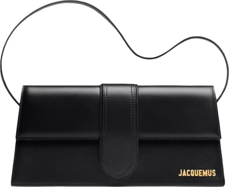 Jacquemus Jacquemus Black  leather Le Bambino Long bag