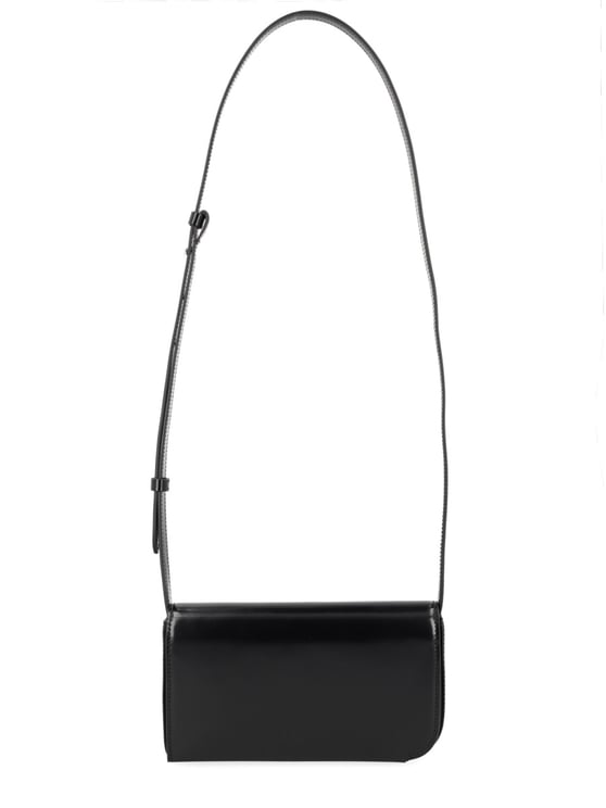 Jacquemus Neutrals Curve Compact Structured Shoulder Bag