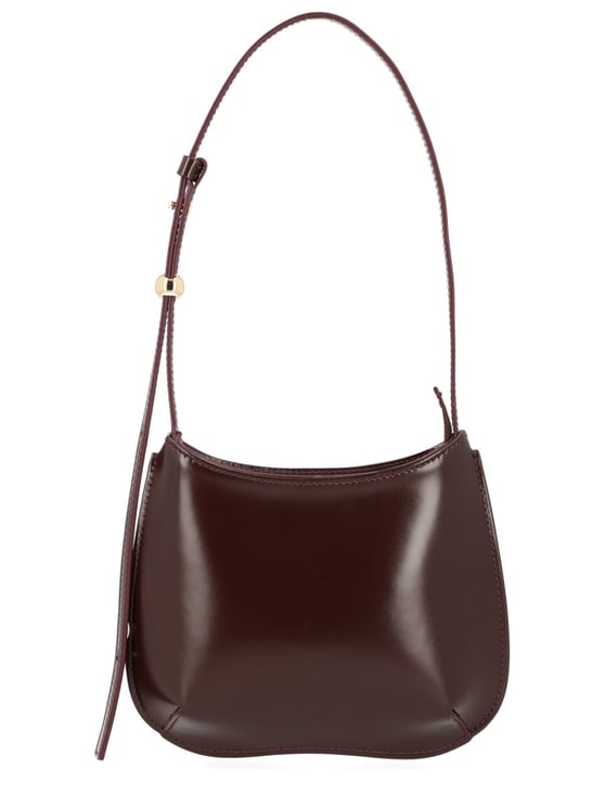 Jacquemus Brown Bisou Calf Leather Shoulder Bag