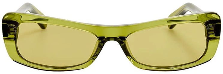 Jacquemus SUNGLASSES CAPRI KHAKI/ SILVER/ KHAKI