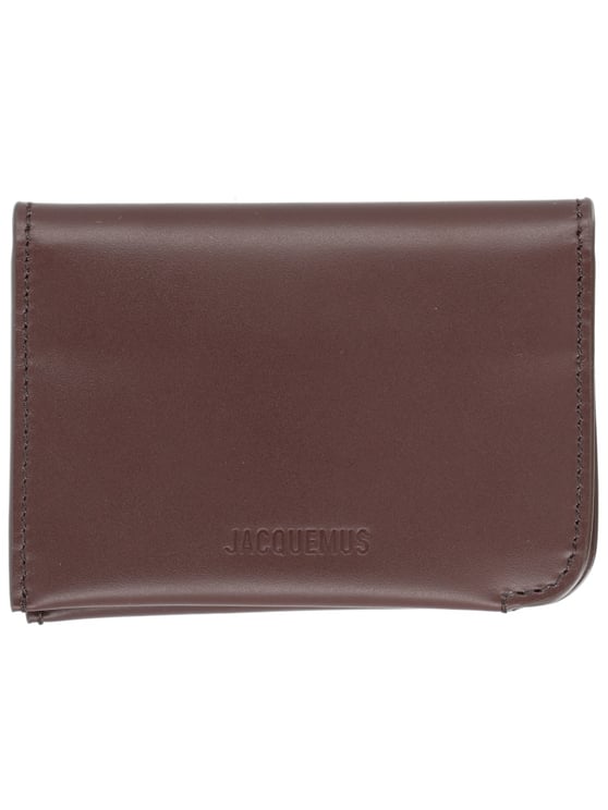 Jacquemus Curved Edge Minimalist Multiple Slots Wallet Card Holder