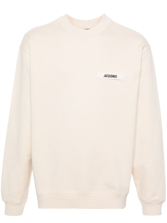 Jacquemus Minimalist Crew Neck Sweater with Subtle Branding