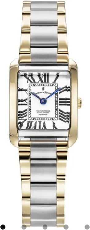Jacques du Manoir Jacques Du Manoir Horloge JWL04403 Emily Staal Bi-color Quartz Swiss made Vierkant