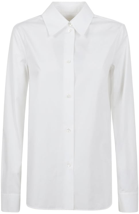 Jil Sander Minimalist Cotton Shirt With Button Closure