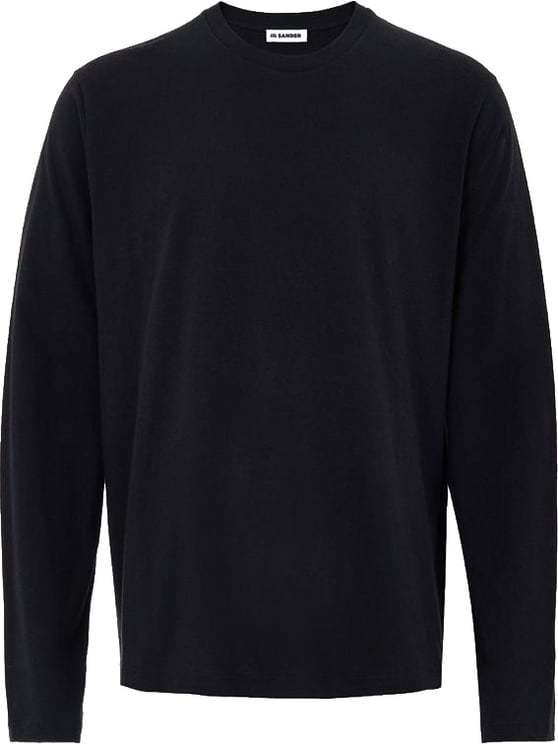Jil Sander Jil Sander Black Cotton T-Shirt