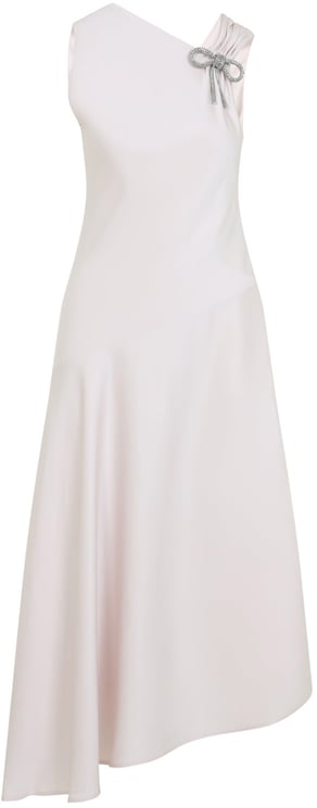 Jil Sander Jil Sander Asymmetric Dress With Diagonal Cut