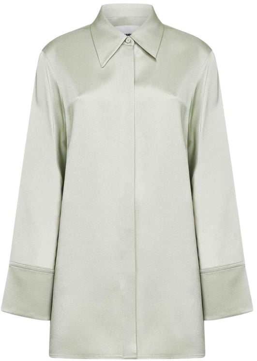 Jil Sander Shirts Verde Chiaro