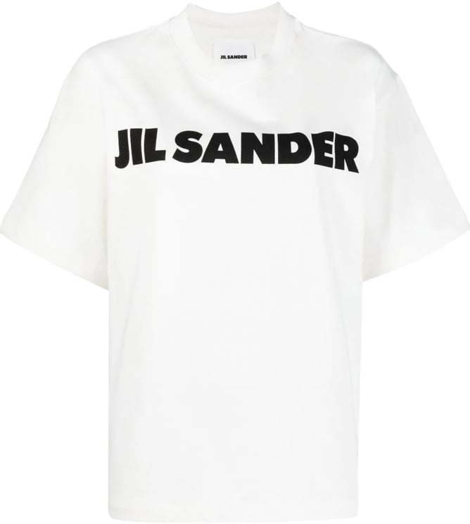 Jil Sander Logo T-shirt Porcelain