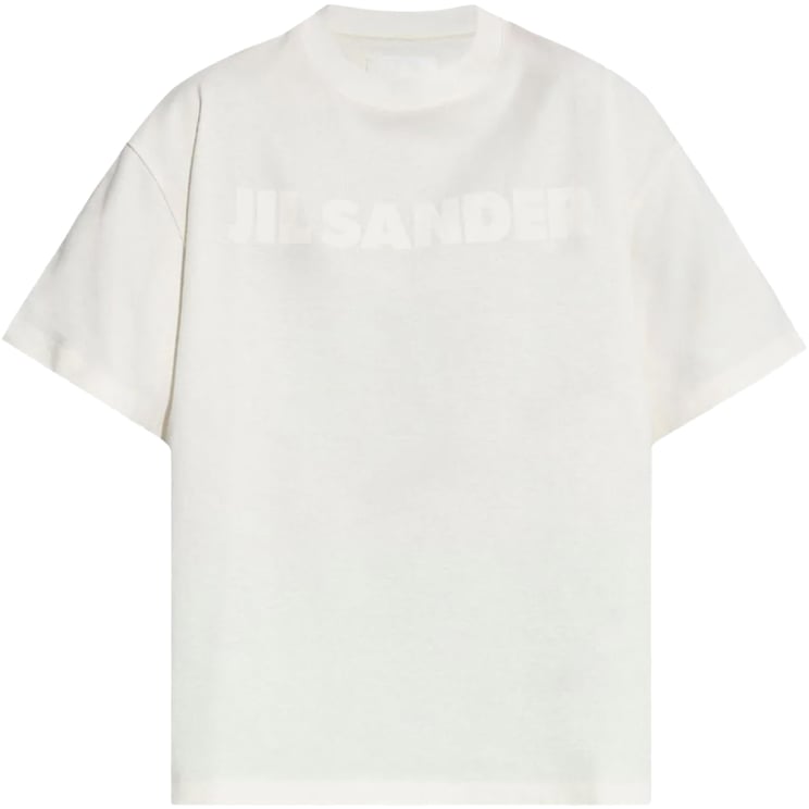 Jil Sander Logo T-shirt Porcelain