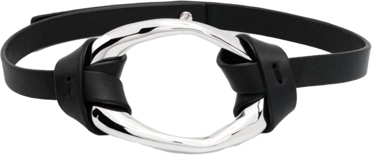 Jil Sander Necklace - Black/silver