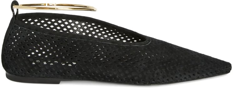 Jil Sander Ballerina Black
