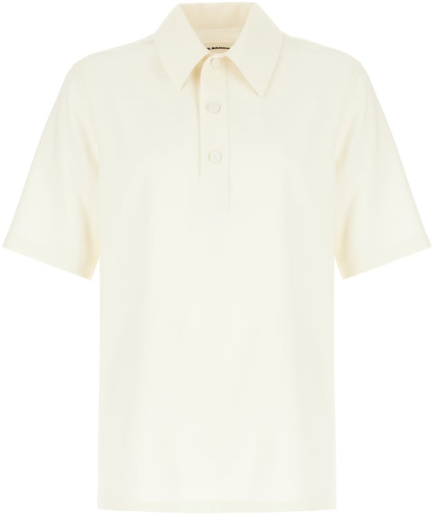 Jil Sander Jil Sander Cream wool shirt