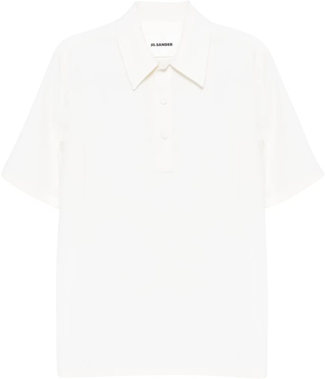 Jil Sander Polo Shirt Porcelain
