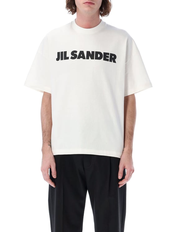 Jil Sander T-Shirt Cn Ss Porcelain