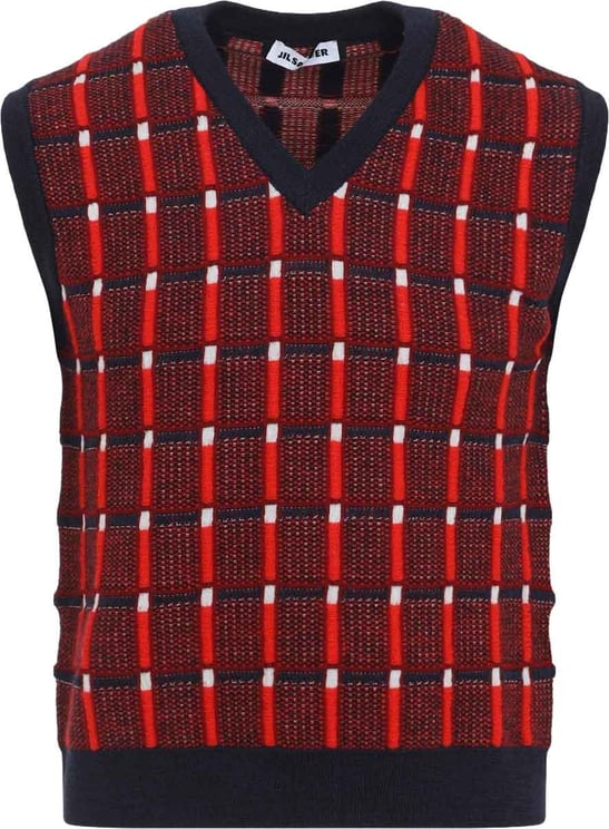 Jil Sander Jil Sander Sleeveless Knitted Vest