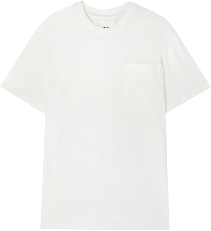 Jil Sander T-shirt W/pocket Optic White