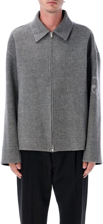 Jil Sander Blouson 170 Emb Db Pebble