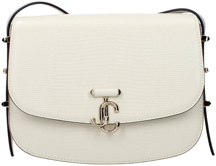 Jimmy Choo Jimmy Choo White Leather Crossbody Bag