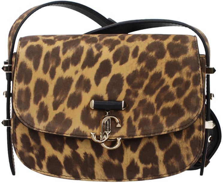 Jimmy Choo Jimmy Choo Brown Leather Crossbody Bag