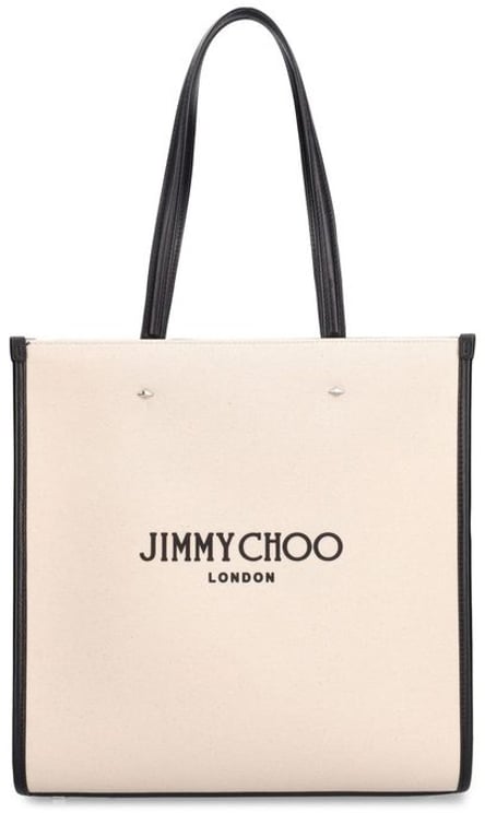 Jimmy Choo Jimmy Choo Medium Logo Tote Bag