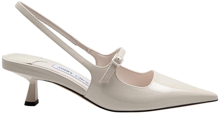 Jimmy Choo Jimmy choo slingback in patent leather, milk color