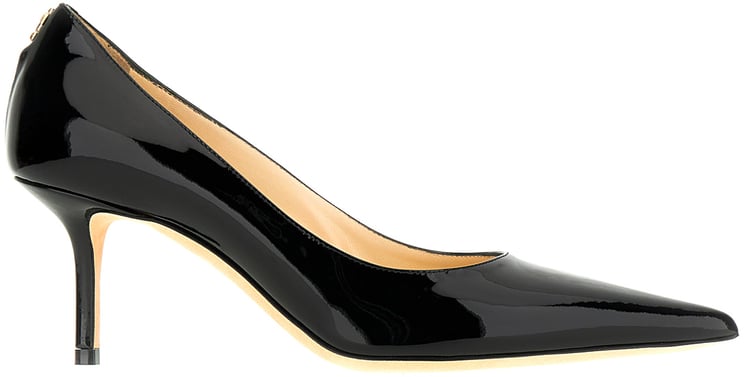 Jimmy Choo Jimmy Choo Black leather Love pumps