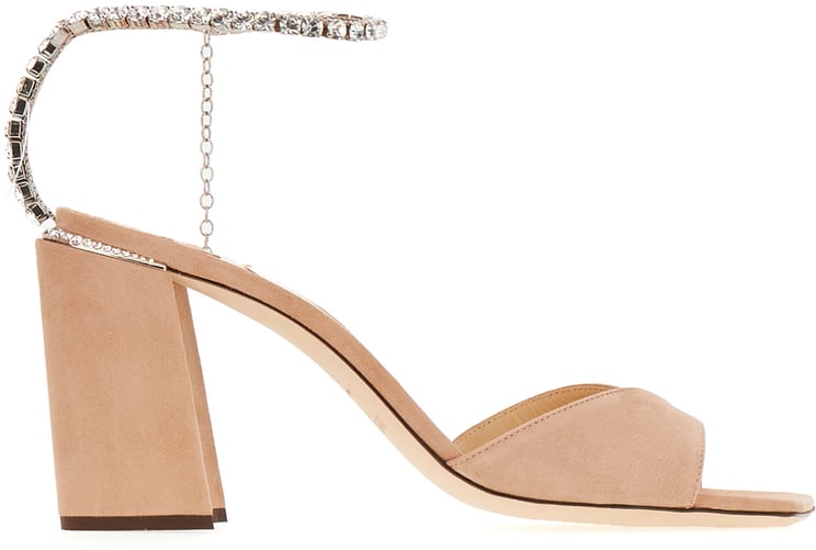 Jimmy Choo Jimmy Choo Powder pink suede sandals