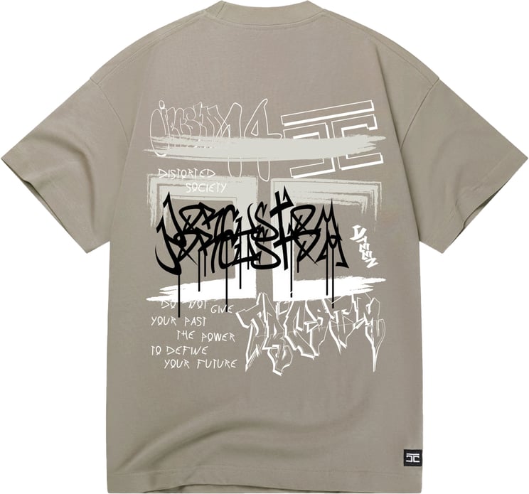 JORCUSTOM Jorcustom Graffiti Loose Fit T-Shirt