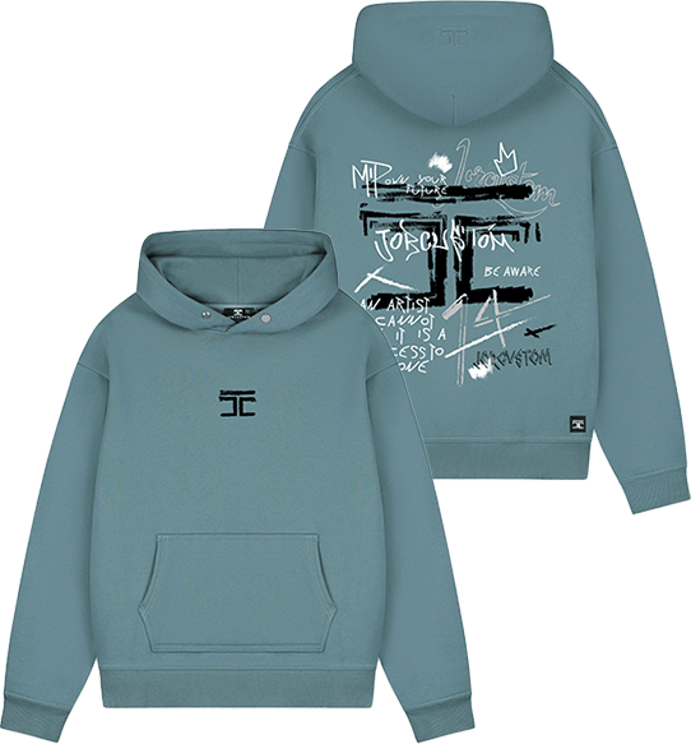 JORCUSTOM Jorcustom Artist Fleece Oversized Hoodie