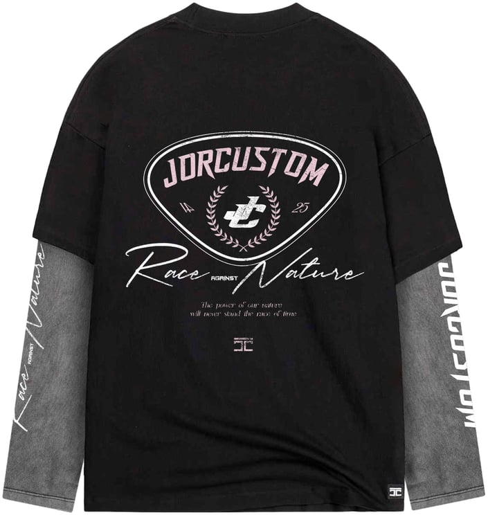 JORCUSTOM RaceAgainstNature Double Layered T-Shirt