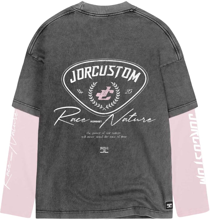 JORCUSTOM RaceAgainstNature Double Layered T-Shirt