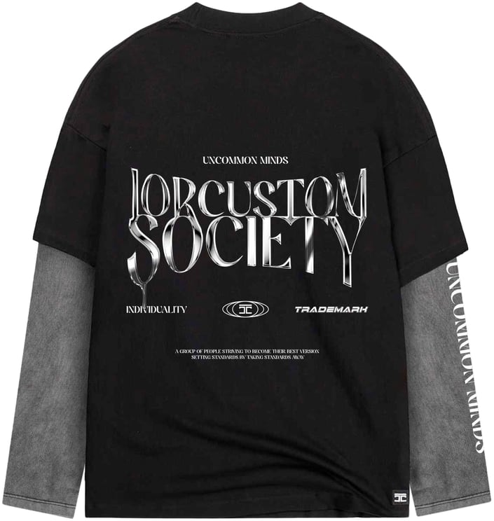 JORCUSTOM UncommonMinds Double Layered T-Shirt
