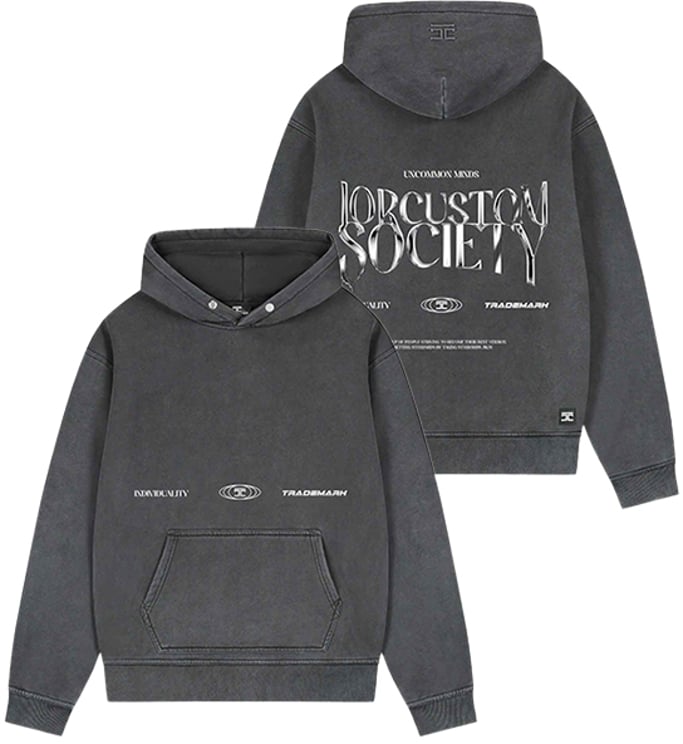 JORCUSTOM Jorcustom Uncommonminds Fleece Oversized Hoodie