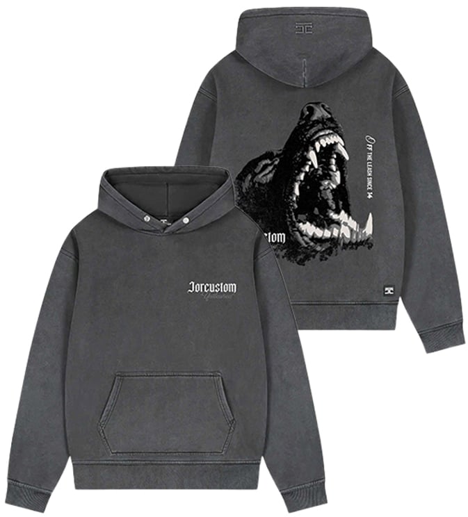 JORCUSTOM Jorcustom Unleashed Fleece Oversized Hoodie