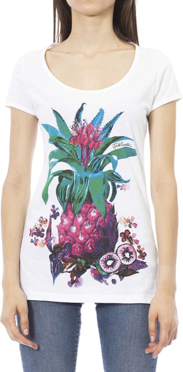 Just Cavalli Just Cavalli White Cotton Women T-Shirt