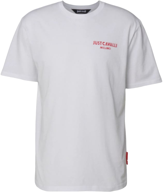 Just Cavalli T-Shirts And Polos White