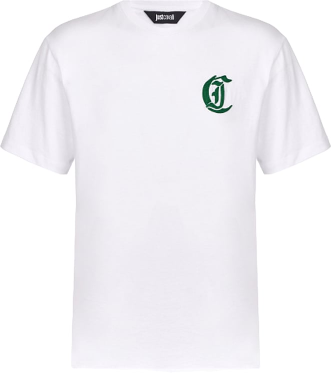 Just Cavalli T-Shirts And Polos White