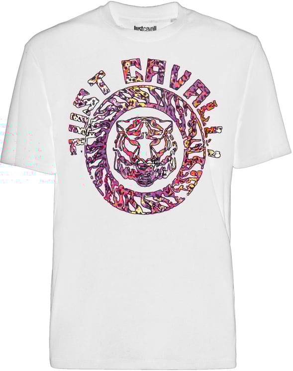 Just Cavalli T-Shirts And Polos White