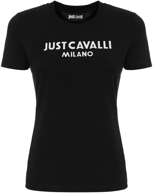 Just Cavalli T-Shirts And Polos Black