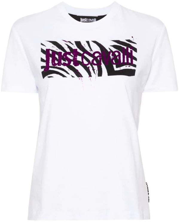 Just Cavalli T-Shirts And Polos White
