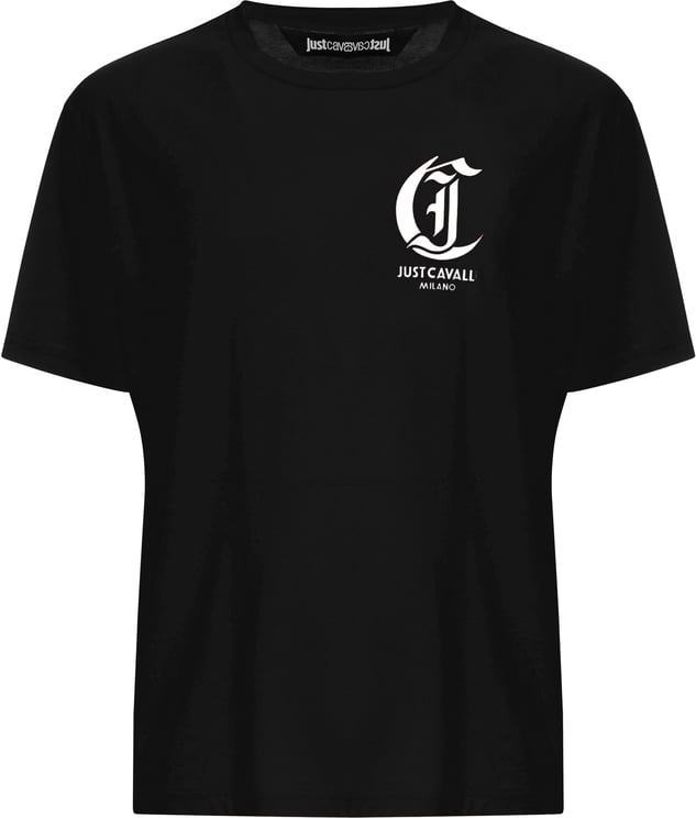 Just Cavalli T-Shirts And Polos Black