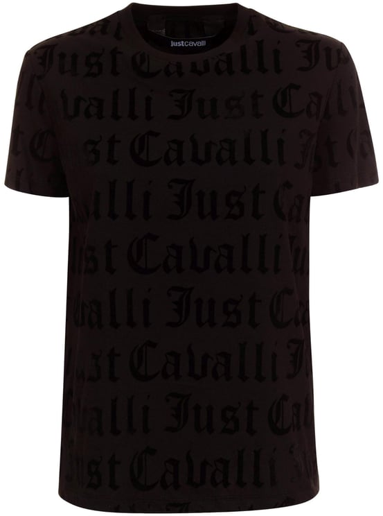 Just Cavalli T-Shirts And Polos Black