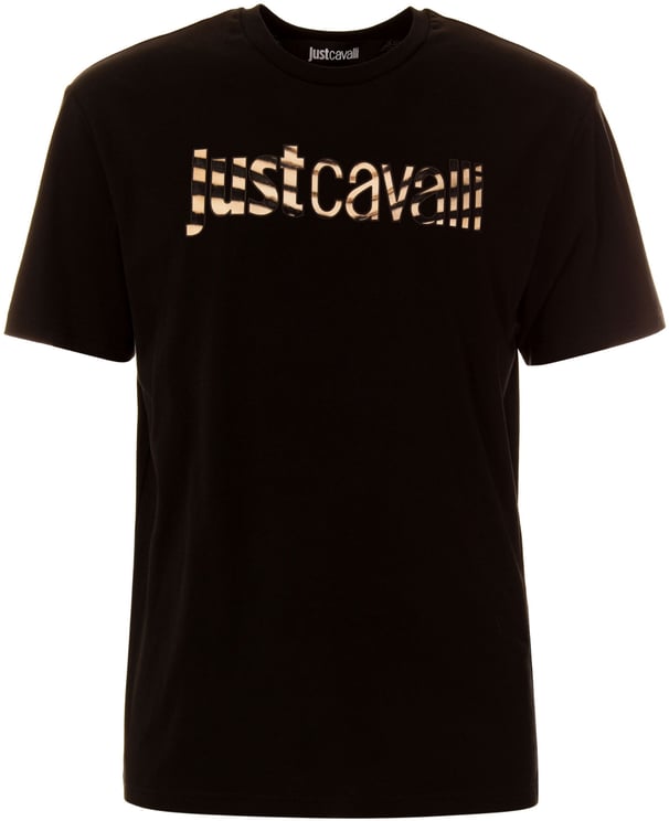 Just Cavalli T-Shirts And Polos Black