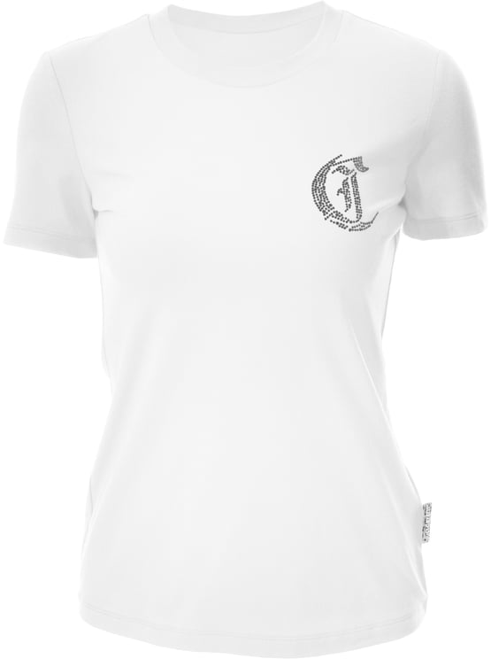 Just Cavalli T-Shirts And Polos White