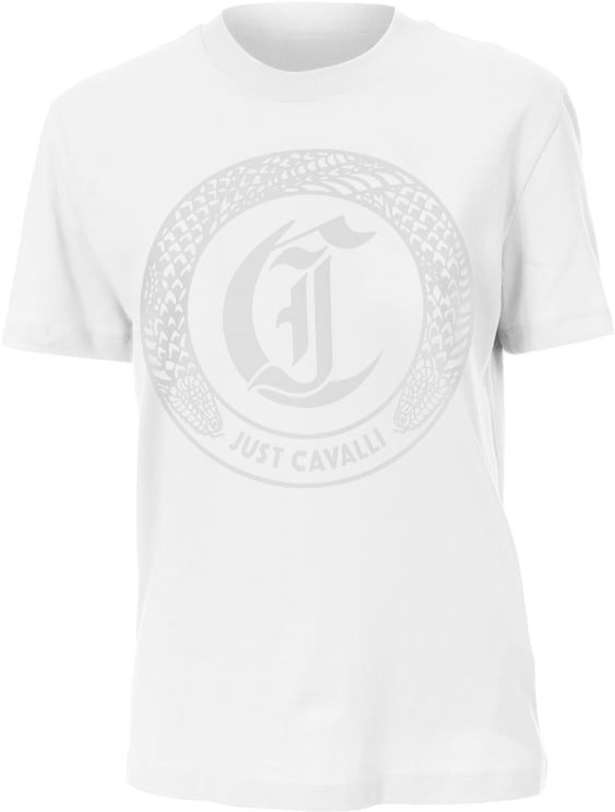 Just Cavalli T-Shirts And Polos White