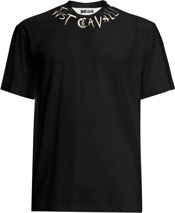 Just Cavalli T-Shirts And Polos Black